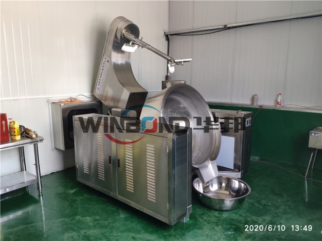 華邦琥珀核桃仁加工設備 自動化攪拌炒鍋