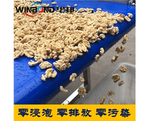 全自動核桃仁去皮機 華邦現場策劃 一鍵操作 