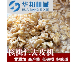山西核桃仁去衣機 清水核桃仁去衣設(shè)備 循環(huán)用水