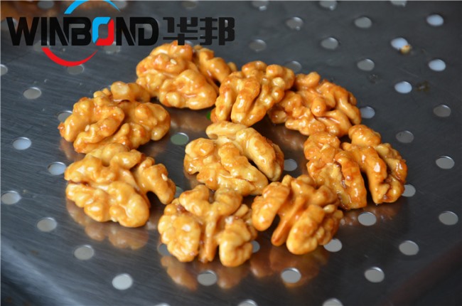 新式琥珀核桃仁生產線 華邦琥珀核桃仁掛糖機器
