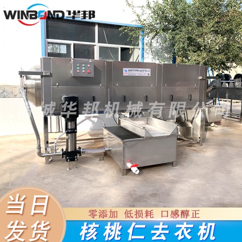 連續投料核桃仁去皮機 0污染 B-20核桃仁脫皮機