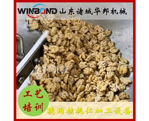 脫衣琥珀核桃仁加工設備 華邦新工藝 琥珀核桃仁加工機